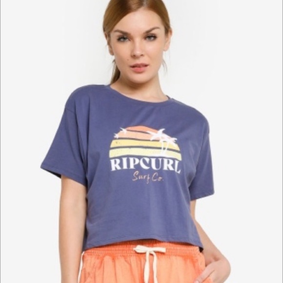 🔆RIP CURL🔆 SAYULITA SUNRISE CROP TEE - Picture 10 of 12